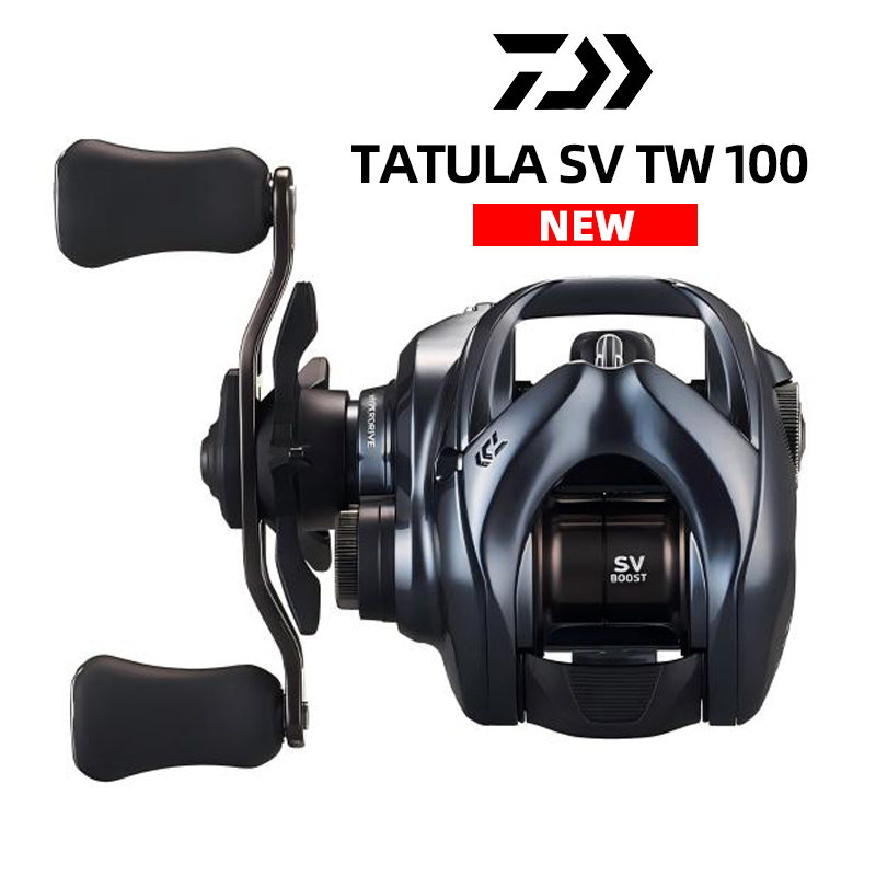 Daiwa Reel Fuego - ダイワタチュラ-ベイトキャスティングリール,sv tw100,7 1bbトロール,5kg,sv tw 100,新品