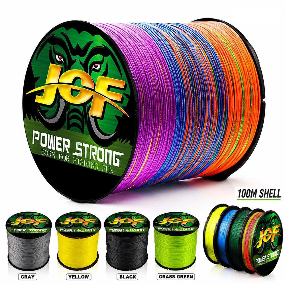 JOF 4X ブレイドPE釣り糸 100M 300M 多繊高 - Fish Finder Cable のレビューと価格