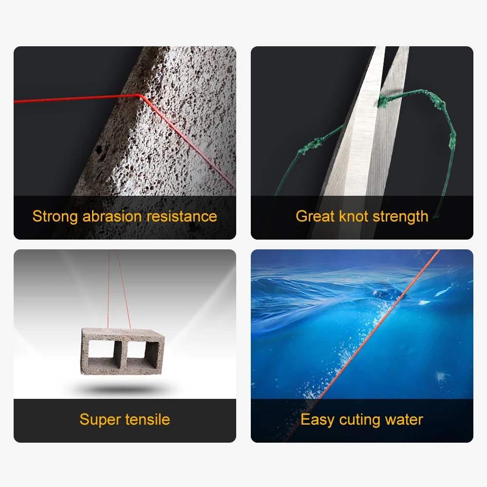 編組釣り糸,1000m, 500m, 300m, 100m, - Fish Finder Cable のレビューと価格