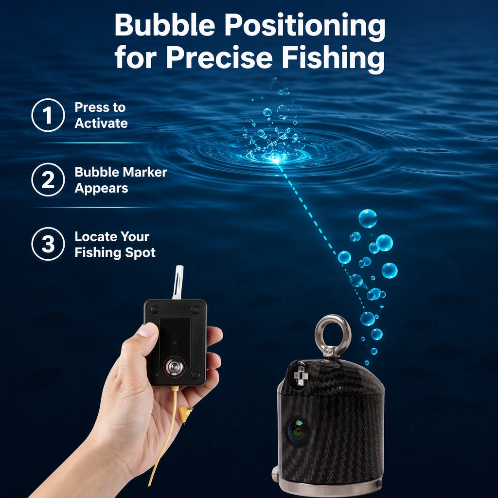 短納期、携帯型、釣り場の位置特定用カメラ、IP68防水、36 - Fishing Camera のレビューと価格