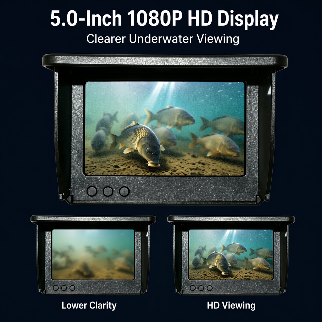 短納期、携帯型、釣り場の位置特定用カメラ、IP68防水、36 - Fishing Camera のレビューと価格