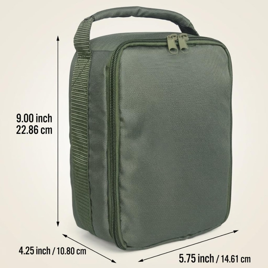釣り道具バッグ 防水、ポータブルギアバッグ、3つの調節可能な - Fish Finder Case のレビューと価格
