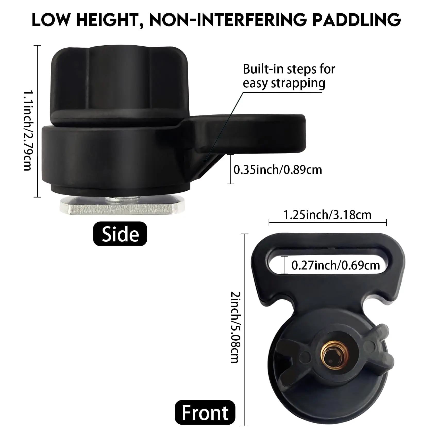 カヤックトラックタイダウンアンカーマウント、クーラークレート - Fish Finder Mount のレビューと価格