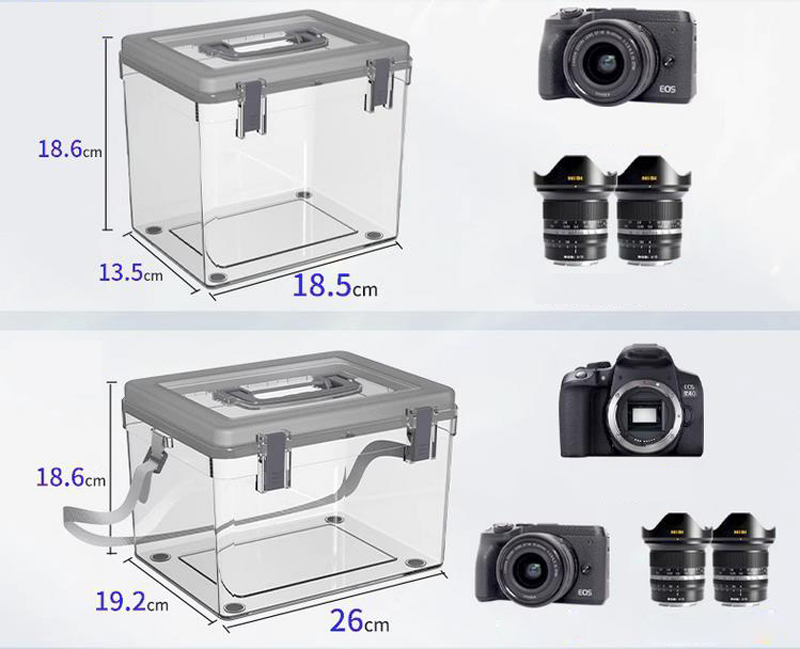 耐衝撃・防湿ケース、乾燥防湿保管シールボックス、デジタルカメ - Fish Finder Case のレビューと価格