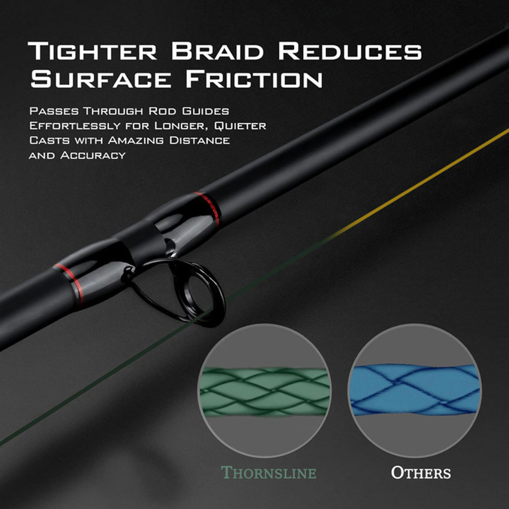 ThornsLine X8 アップグレード編組釣り糸超強力  - Fish Finder Cable のレビューと価格